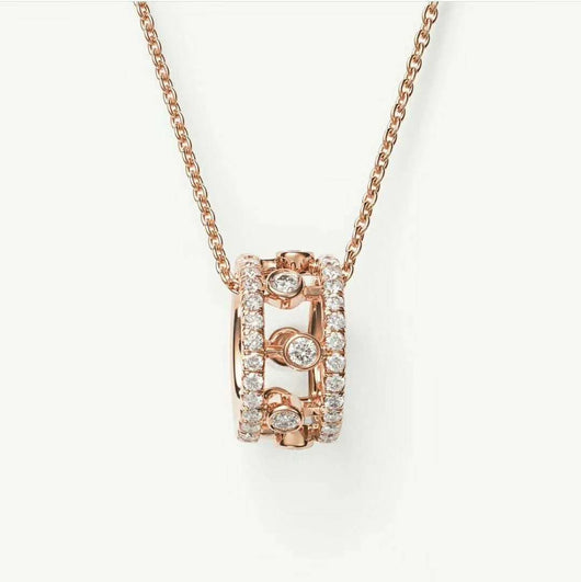 Collar Minimalista Círculo Pequeño - Elegancia Versátil para Oficina - Image 9