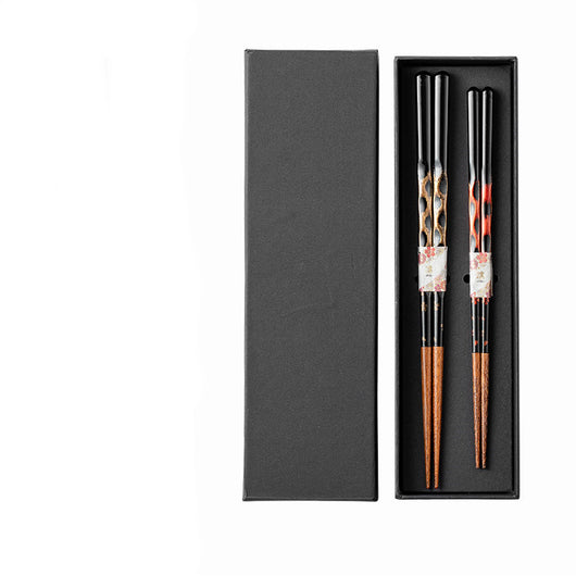 Palillos de Madera Maciza Estilo Japonés - Set para Una Persona - Image 14