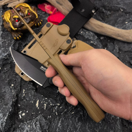 Cuchillo de Supervivencia Wilderness BK18-BK19 - Hoja Recta para Campismo y Pesca - Image 4
