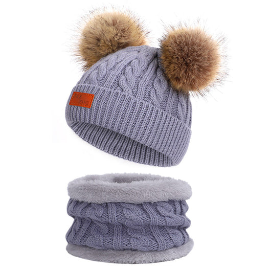 Conjunto de Gorro y Bufanda para Niños - Otoño e Invierno - Image 37