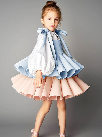 Blusa de Manga Larga con Falda Princesa y Tirantes - Image 11
