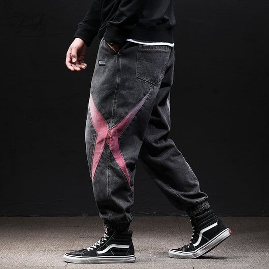 Pantalones Jeans Harem Sueltos para Hombre Fallwinter - Image 7