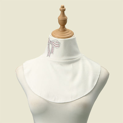 Pañuelo Cuello Moño con Diamantes de Poliéster para Mujer - Image 14