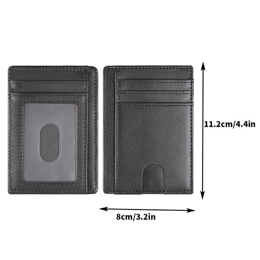 Billetera de Cuero Genuino para Hombre con Múltiples Compartimentos - Image 14