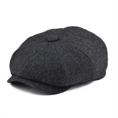 Gorra Newsboy Vintage de Twill - Estilo Casual Trendy - Image 6