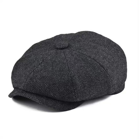 Gorra Newsboy Vintage de Twill - Estilo Casual Trendy - Image 6