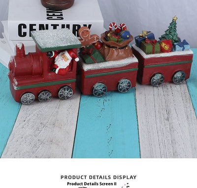 Tren Navideño de Resina Artesanal - Image 16