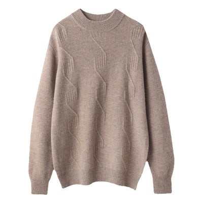 Suéter Grueso de Cuello Alto para Hombre - Abrigo Cálido de Invierno - Image 5