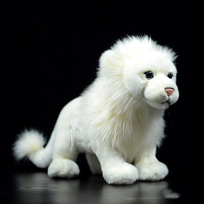 Peluche León Blanco Suave - Image 10