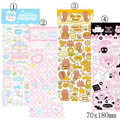 Agenda Notebook PVC Impermeable con Stickers Decorativos - Image 5