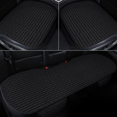 Juego de 3 Cojines de Lino para Asiento de Auto - Image 2