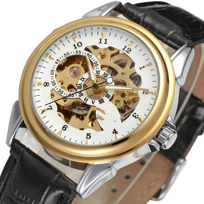 Reloj Mecánico Automático con Esfera Transparente - Image 7