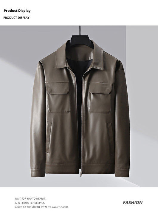 Saco de Negocios Casual para Hombre con Solapa Clásica - Image 12