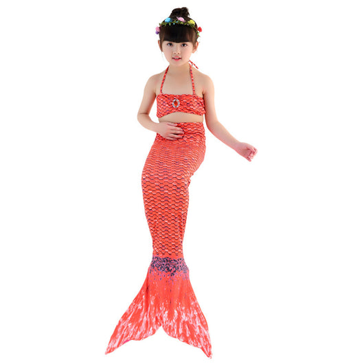 Conjunto de Bikini Cola de Sirena para Niñas - Mayoreo - Image 18