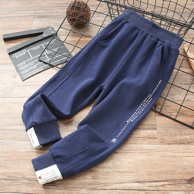 Pantalones de Buzo Deportivos Niños - Algodón Polar para Otoño e Invierno - Image 4