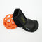 Black Suit Orange Ball