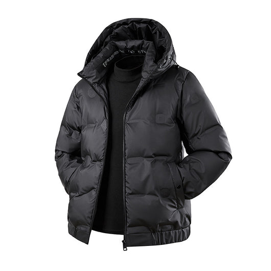 Abrigo Impermeable con Capucha para Hombre - Chaqueta de Plumón Invierno - Image 6