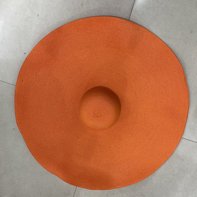 Sombrero de Paja para Playa y Viajes - Protección Solar Elegante - Image 9