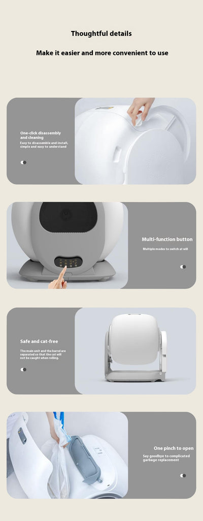 Arenero Inteligente Automático para Gatos con Desodorante - Image 8