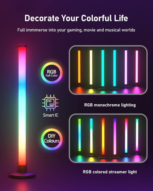 Lámpara LED Inteligente Rítmica con WIFI y Diseño Graffiti - Image 14
