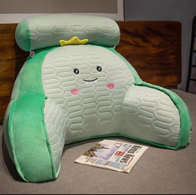 Almohada Lumbar de Seda Helada con Diseño Infantil para Verano - Image 9
