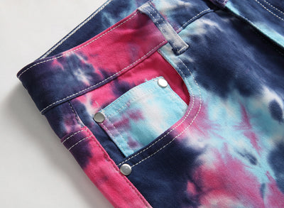 Jeans Stretch Coloridos Binfen Corte Recto Ajustado - Image 14