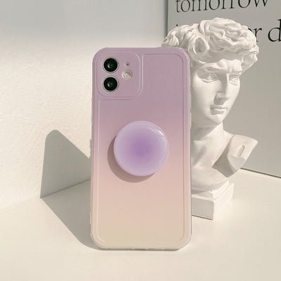 Funda Móvil Degradado de Silicona Estilo Coreano - Image 6
