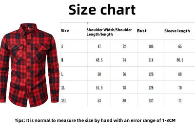 Camisa Manga Larga Cuadros con Solapa - Estilo Casual Moderno - Image 16