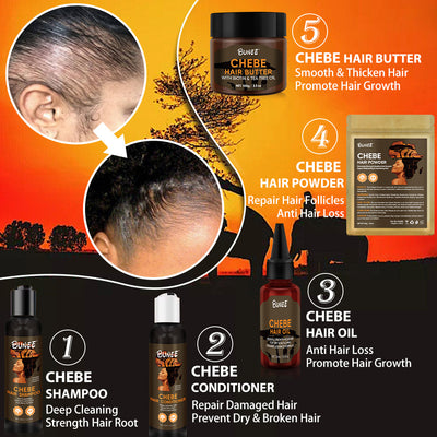 Aceite Chebé Africano para Cabello Denso y Fortalecido - Tratamiento Regenerador de Seda - Image 8