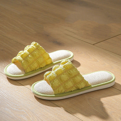 Pantuflas de Lino para Mujer - Cómodas, Transpirables y Antideslizantes - Image 20