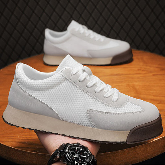Zapatillas Retro para Correr con Suela Elevada y Aumento de Altura