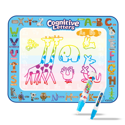 Tapete de Lienzo Acuático para Letras - Pizarra Educativa Cognitiva para Niños - Image 8
