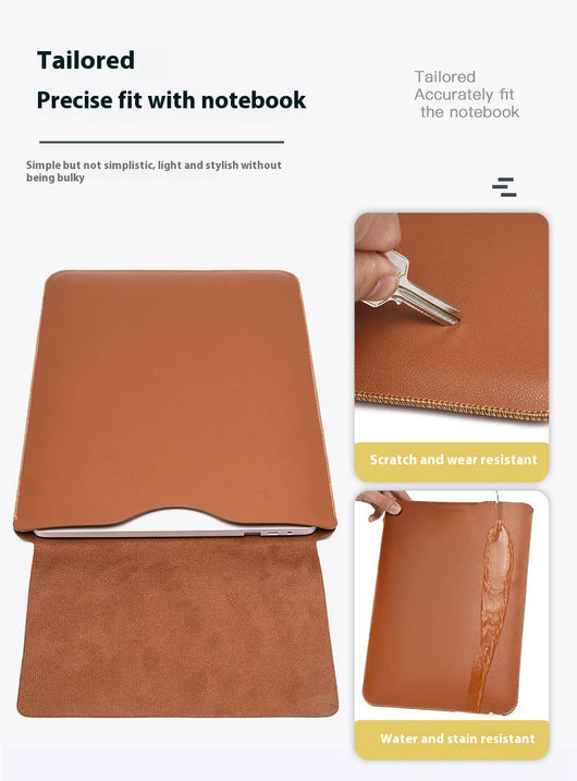 Bolsa Portafolios de Cuero con Cierre Seguro para Notebooks - Image 16