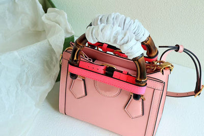 Bolso Bandolera de Diseñador con Asa de Bambú - Estilo Europeo y Americano - Image 11