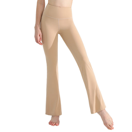 Pantalones Yoga Deportivos Antibacterianos Efecto Piel Desnuda con Campana - Image 21