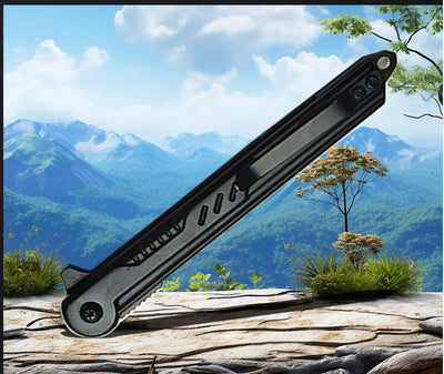 Navaja Plegable Mini de Acero para Aventuras al Aire Libre - Image 8