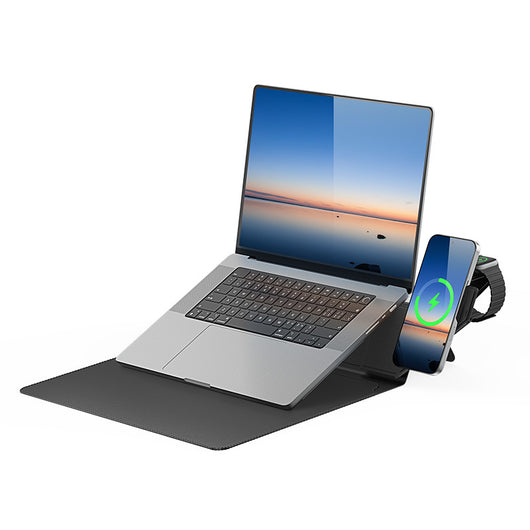 Cargador Inalámbrico 3 en 1 Multifuncional con Funda para Laptop - Image 3