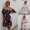 Vestido de Tirante Único con Estampado