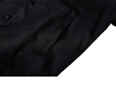 Chaqueta Casual para Hombre con Estampado Retro y Diseño Oversize Tipo Utilidad - Image 7