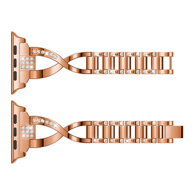 Correa de Reloj Eslabones Diamante en X - Image 14