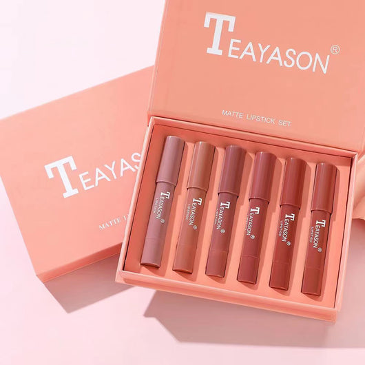 Set de 6 Labiales Mate Multicolor para Mujer - Image 8