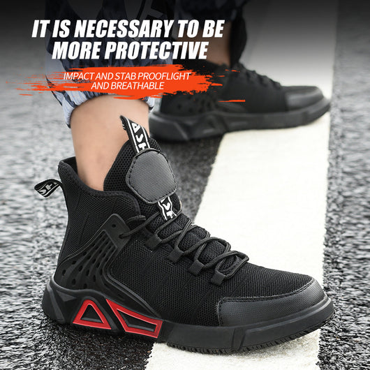 Zapatos de Seguridad Profesionales Ligeros Anti-impacto para Hombre - Image 2