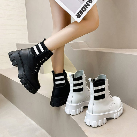 Botas Martin Plataforma para Mujer - Estilo Casual y Versátil - Image 7