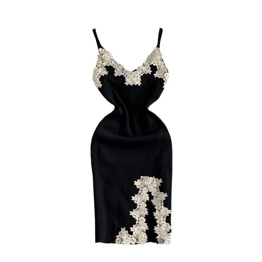 Vestido Tejido Entallado para Mujer con Abertura Lateral - Image 18