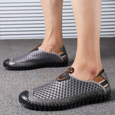 Zapatos Casuales Transpirables con Malla Hueca para Verano