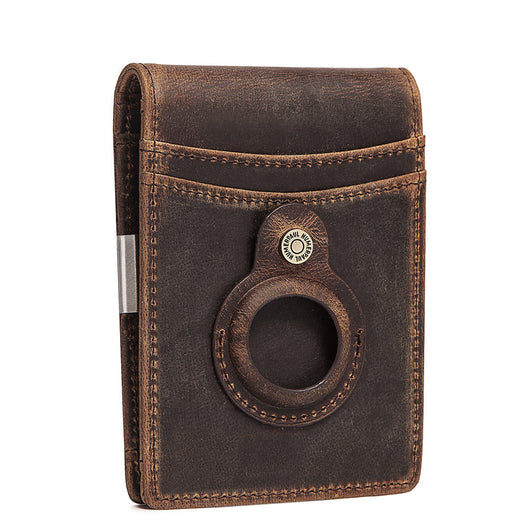 Billetera Minimalista de Cuero con Clip para Monedas y Protección RFID - Image 6