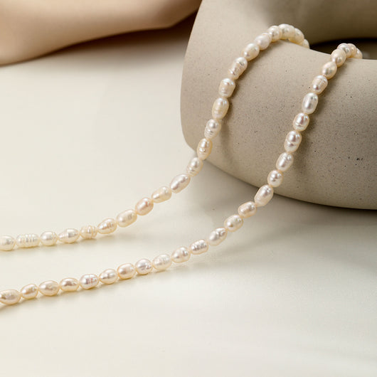 Collar de Perlas de Agua Dulce Natural - Cadena de Clavícula Lujo Minimalista - Image 8
