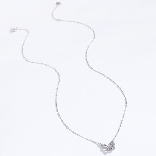 Collar Mariposa Hueco Coreano - Cadena Elegante para Clavícula - Image 10