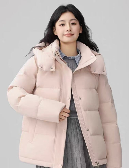 Chaqueta Corta de Algodón con Gorro Desmontable - Image 24