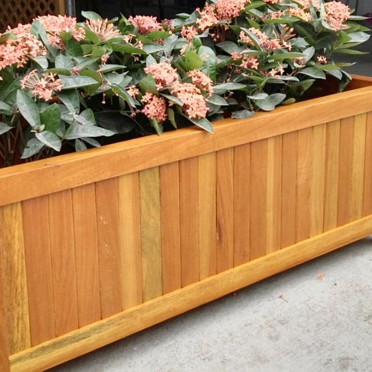 Jardinera Comercial de Madera Maciza para Espacios Públicos - Image 7